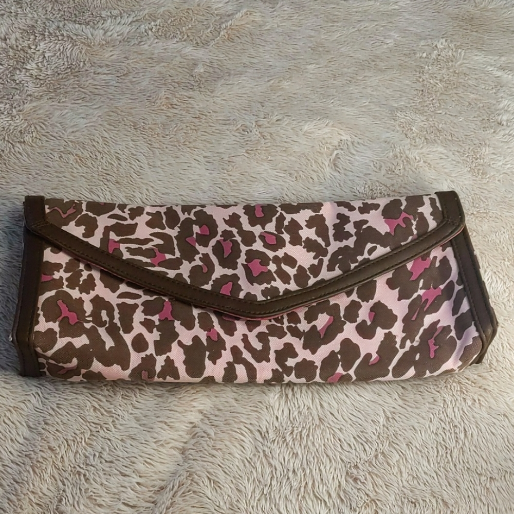 Pink leopard insulated bag